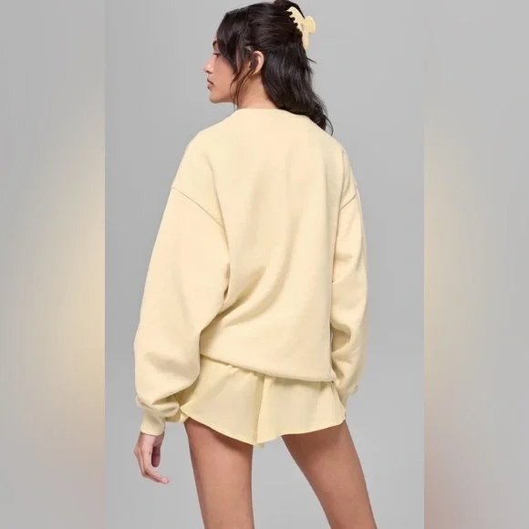 Alo yoga accolade pullover Medium Candlelight yellow (pale yellow) - Picture 3 of 7